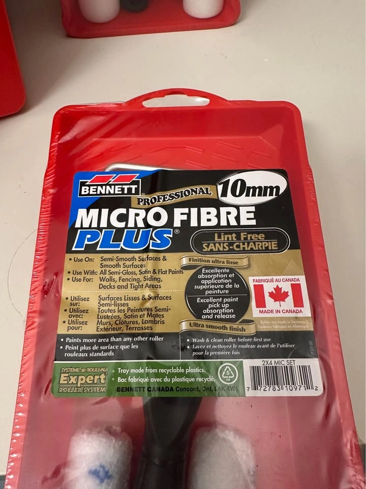 Bennett Micro Fibre Plus and Foam Roller Paint Sets - photo 3
