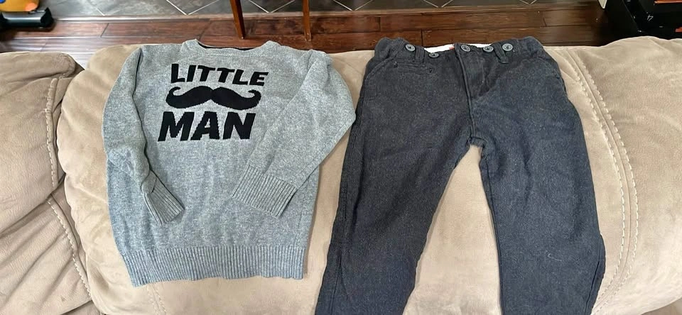 Kids sweet and pants set 4y