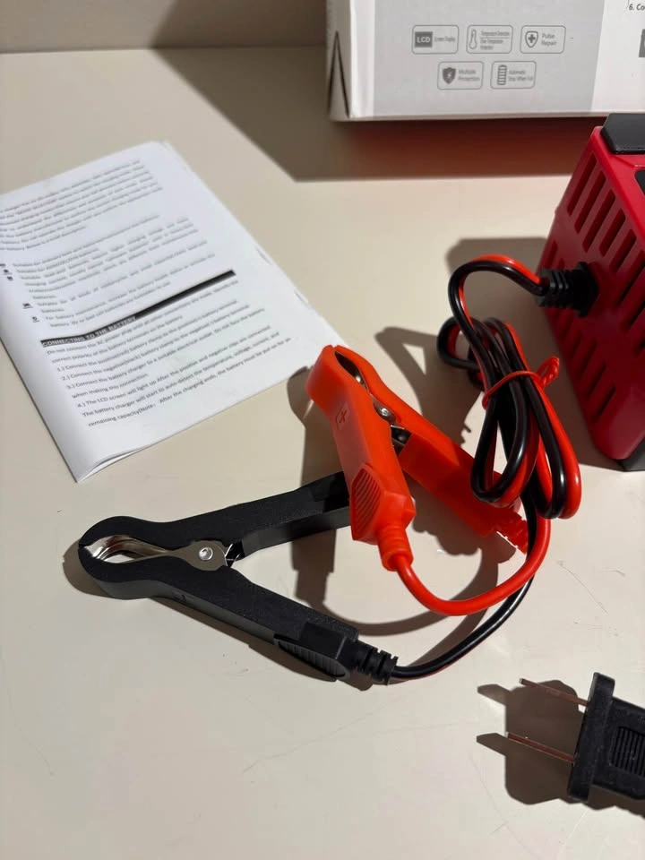12V/10A 24V/5A Intelligent Pulse Repair Car Battery Charger - photo 3