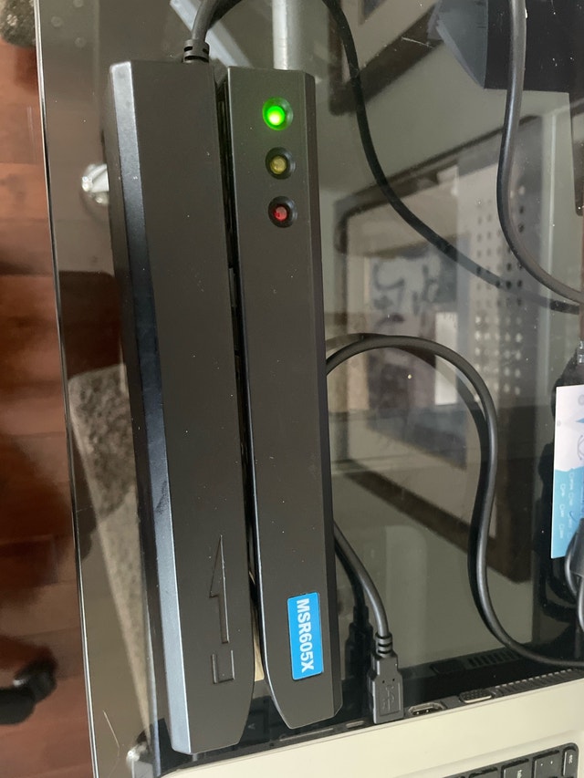 MSR605X Magnetic Stripe Card Reader/Writer with USB Cable