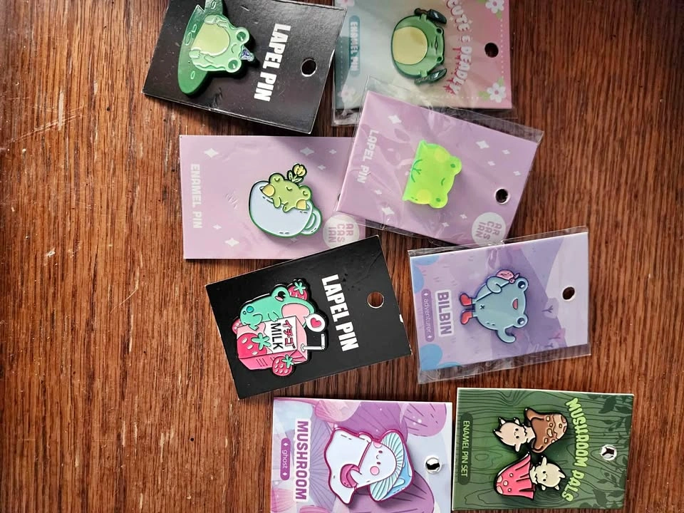 Frog Pins