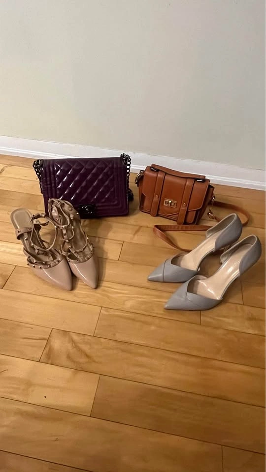 Set of two bags and two heels size 9 - photo 2