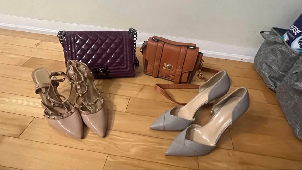 Set of two bags and two heels size 9 - photo 3