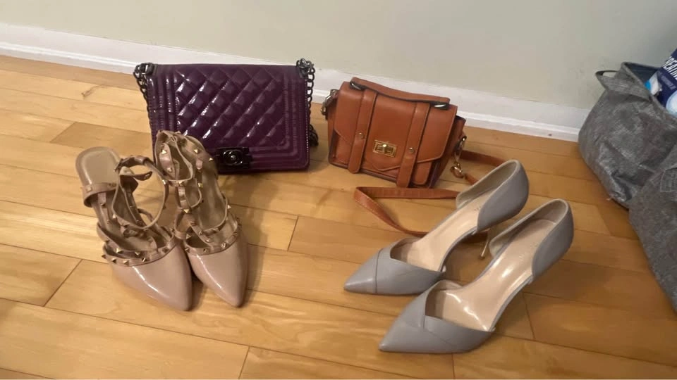 Set of two bags and two heels size 9 - photo 5