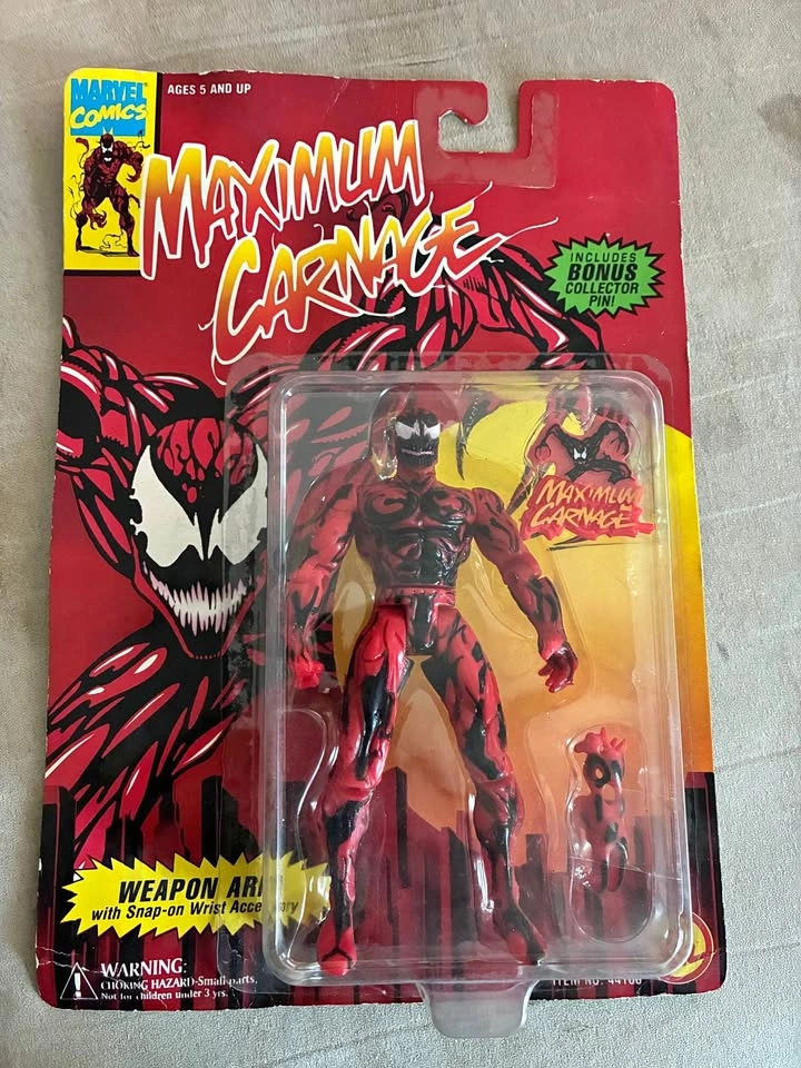 1994 Toy Biz Spider-Man: Maximum Carnage (Weapon Arm) Figure