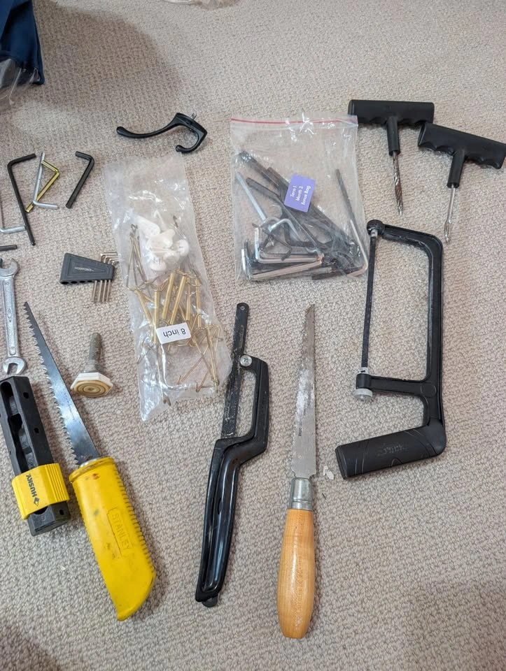 Hand Tool kit – Dremel Rotary Tool, Staple Gun, Clamps, Saw - photo 4