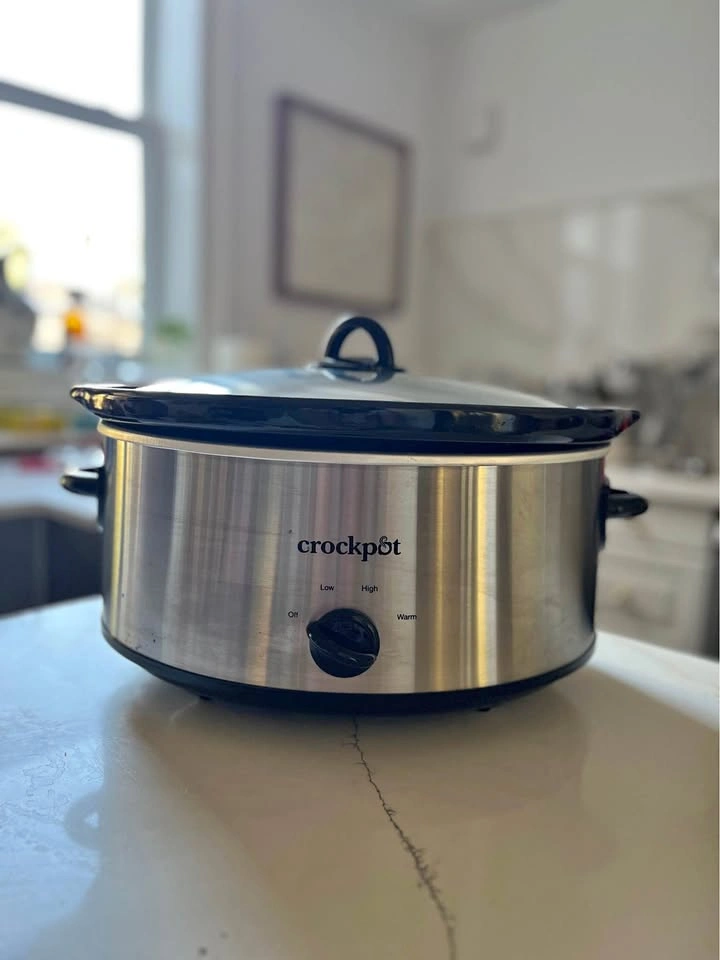 Crock-Pot 7-Qt Manual Slow Cooker (Stainless Steel) - New