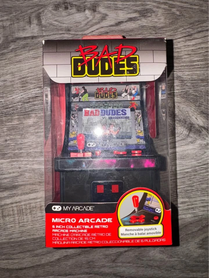 My Arcade Bad Dudes Micro Arcade Machine