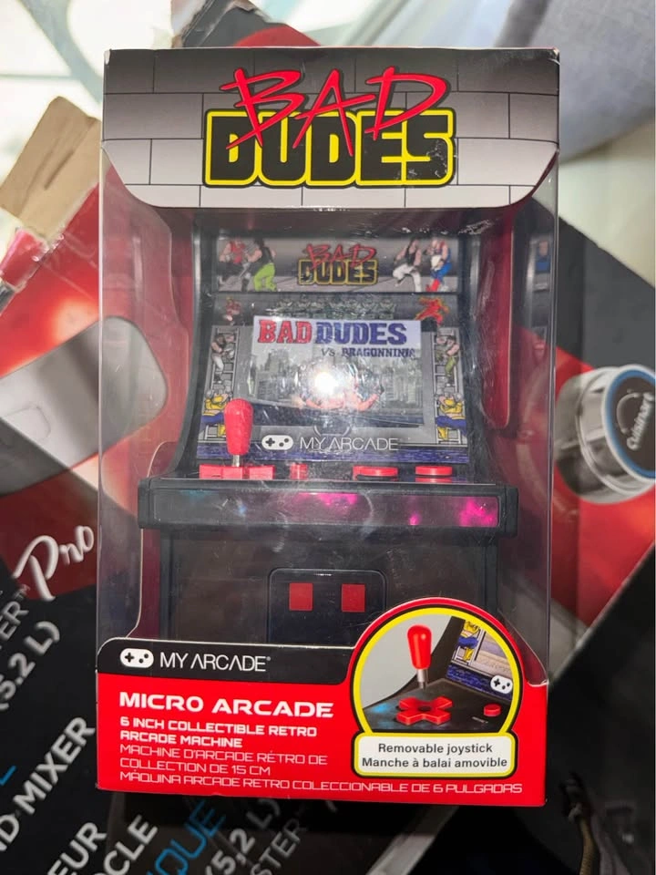 My Arcade Bad Dudes Micro Arcade Machine - photo 2