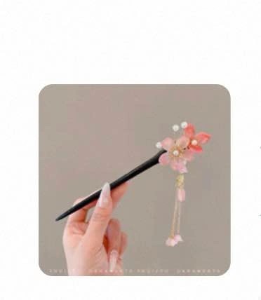 Floral Tassel Hair Stick - photo 2