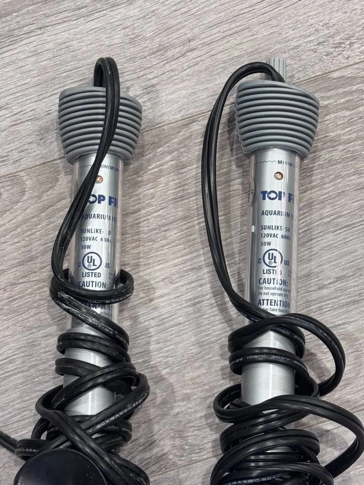 Top Fin 50W Aquarium Heaters (2 available), $15 each - photo 2