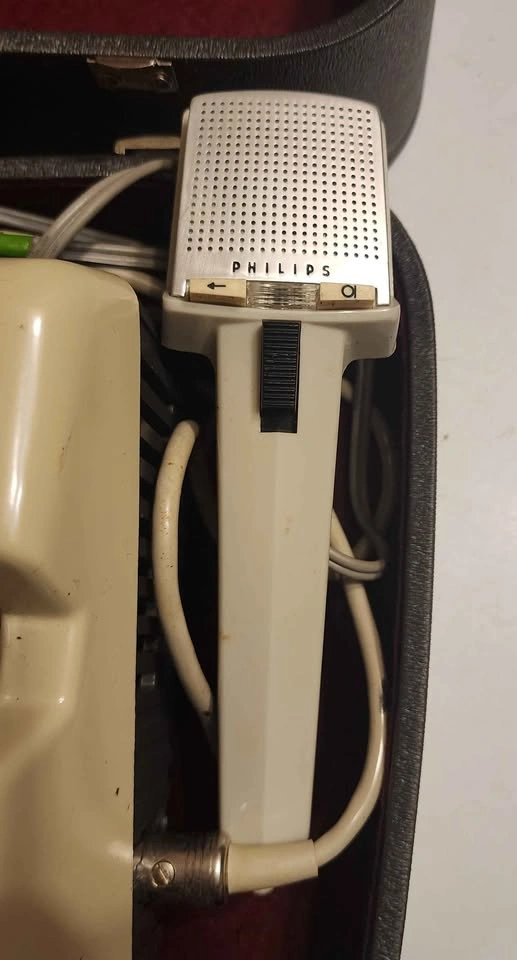 Philips EL 3581 Reel-to-Reel Tape Dictaphone - photo 5