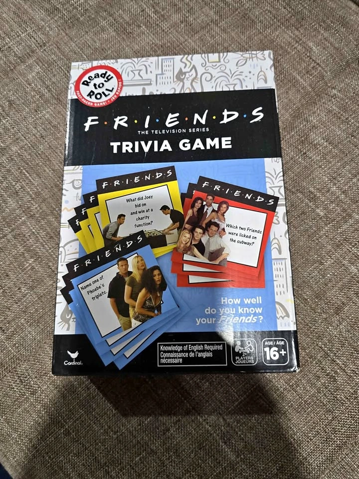 Cardinal Friends The Television Series Trivia Game