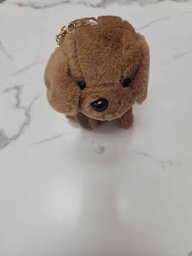 Keychain Puppy Dark Brown