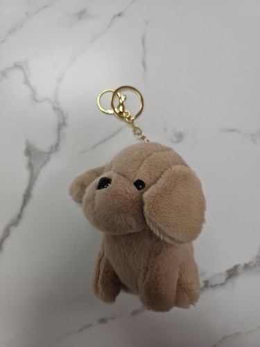 Keychain Puppy Brown