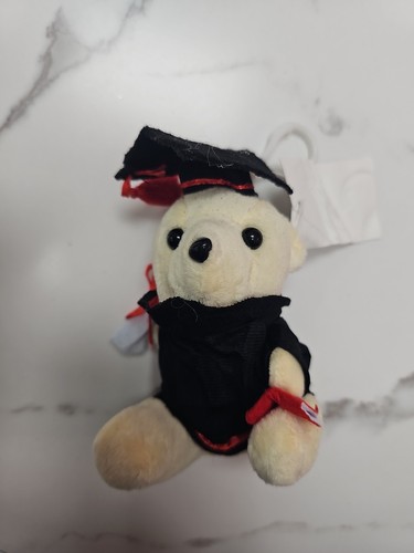 Graduation Teddy Bear Plush w/ Cap Gown Diploma Gift Grad