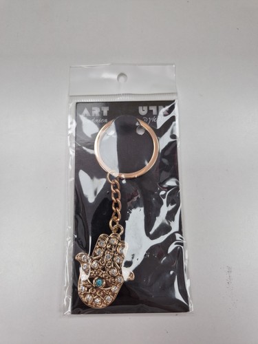 Judaica keychain Hamsa