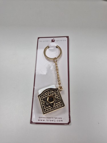 Judaica keychain Tehilim Magen David