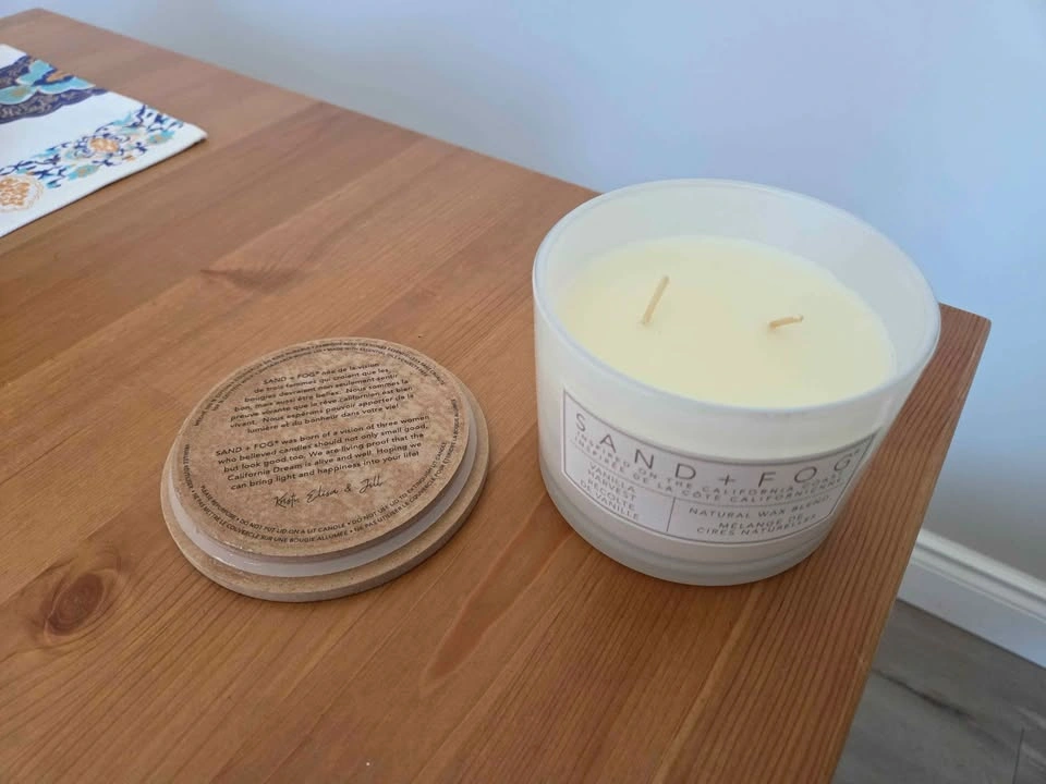 Sand + Fog Vanilla Harvest Candle - photo 3