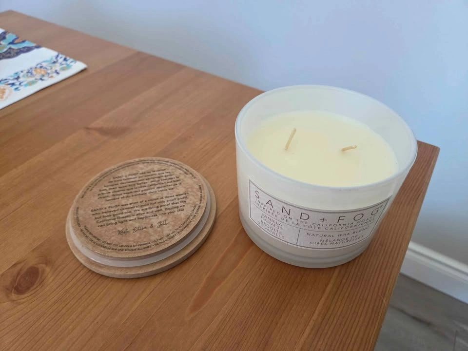 Sand + Fog Vanilla Harvest Candle - photo 4