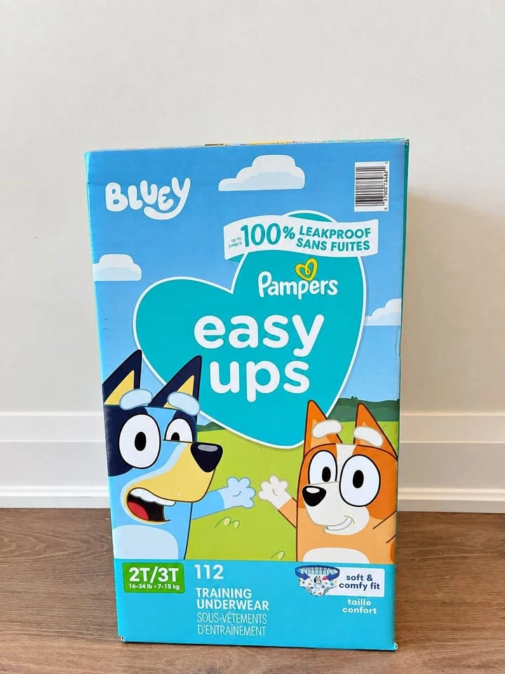 Pampers Easy Ups Size 2T/3T 112 Count