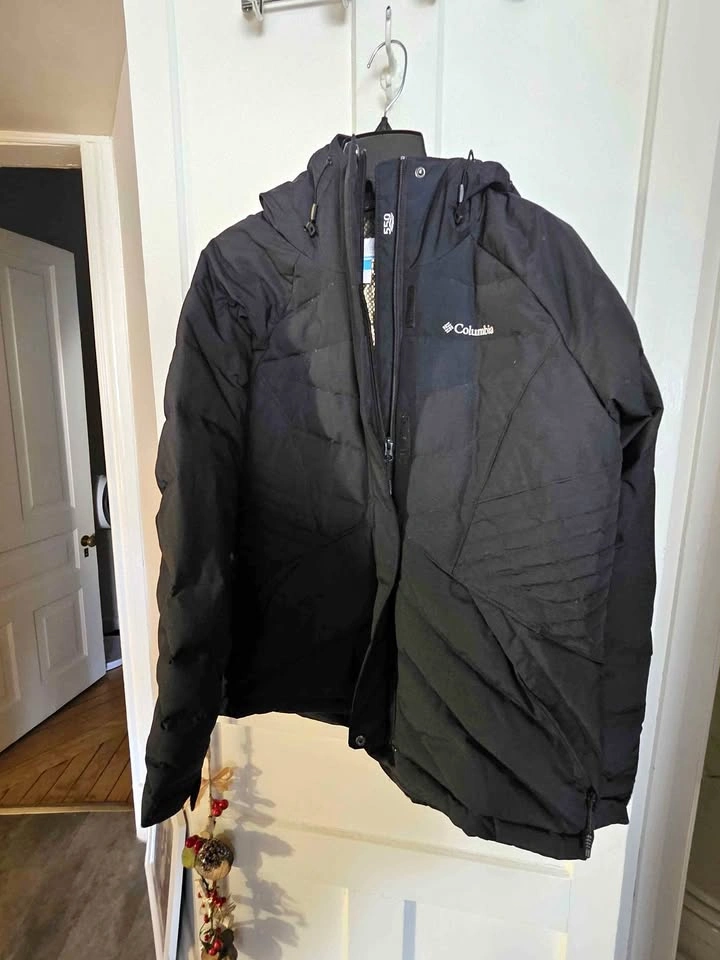 Columbia Womens Lay D Down Jacket 550 Down – XL – Black