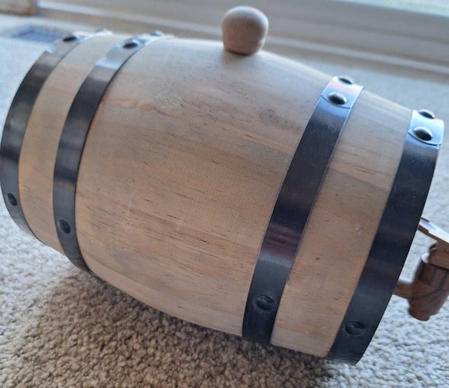 Scotch Wooden Barrel Cask - photo 2