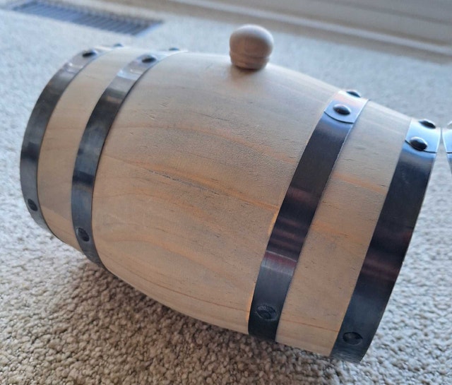 Scotch Wooden Barrel Cask - photo 3