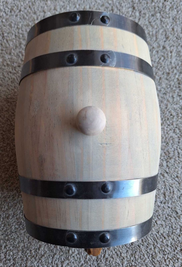 Scotch Wooden Barrel Cask - photo 4