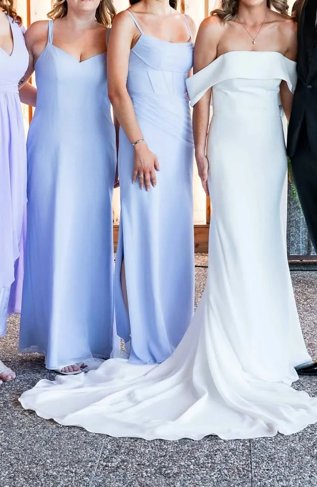 Bridesmaid Dress, Lavender, Azazie thumbnail
