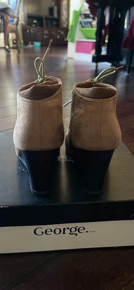 Women’s George Cecily Wedge Ankle Boots Size 6 - photo 3