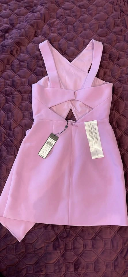 BCBGMAXAZRIA Crisscross Cutout Mini Dress - photo 4
