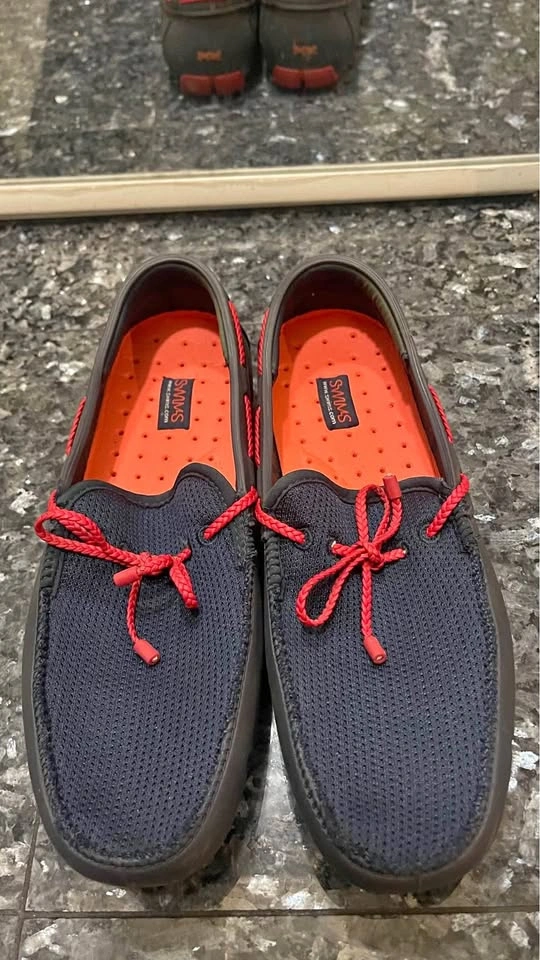 Men’s Swims Braided Lace Loafers ( size 8.5)
