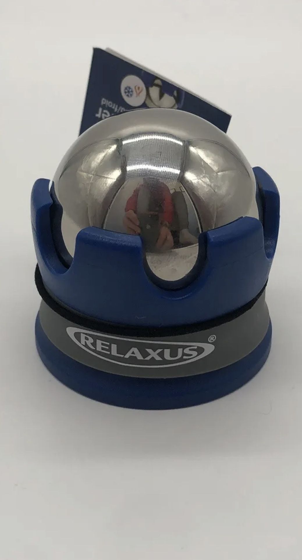 Relaxus ICE - HOT Massage Roller Ball! Stainless Steel Deep Tiss