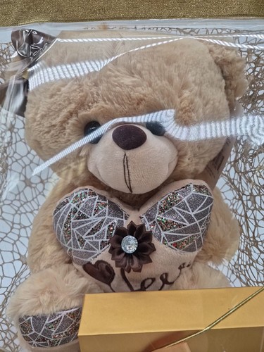 Golden Teddy Bear Chocolates Basket - photo 4