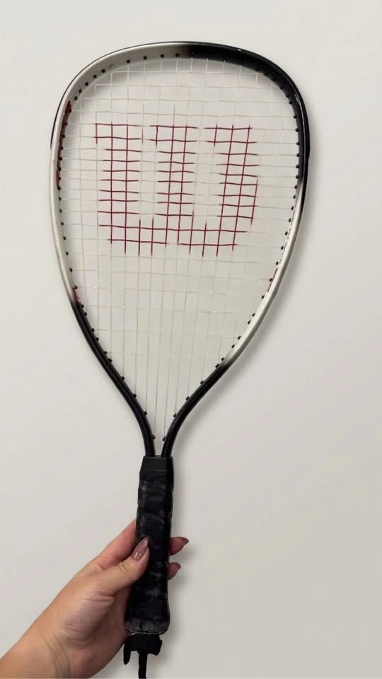 2 Racquetball Rackets - Wilson Ripper Titanium + Blue Racket - photo 4