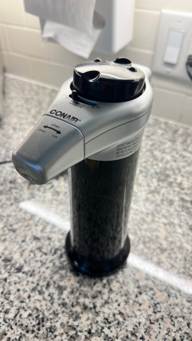 Conair Gel & Lather Heating System