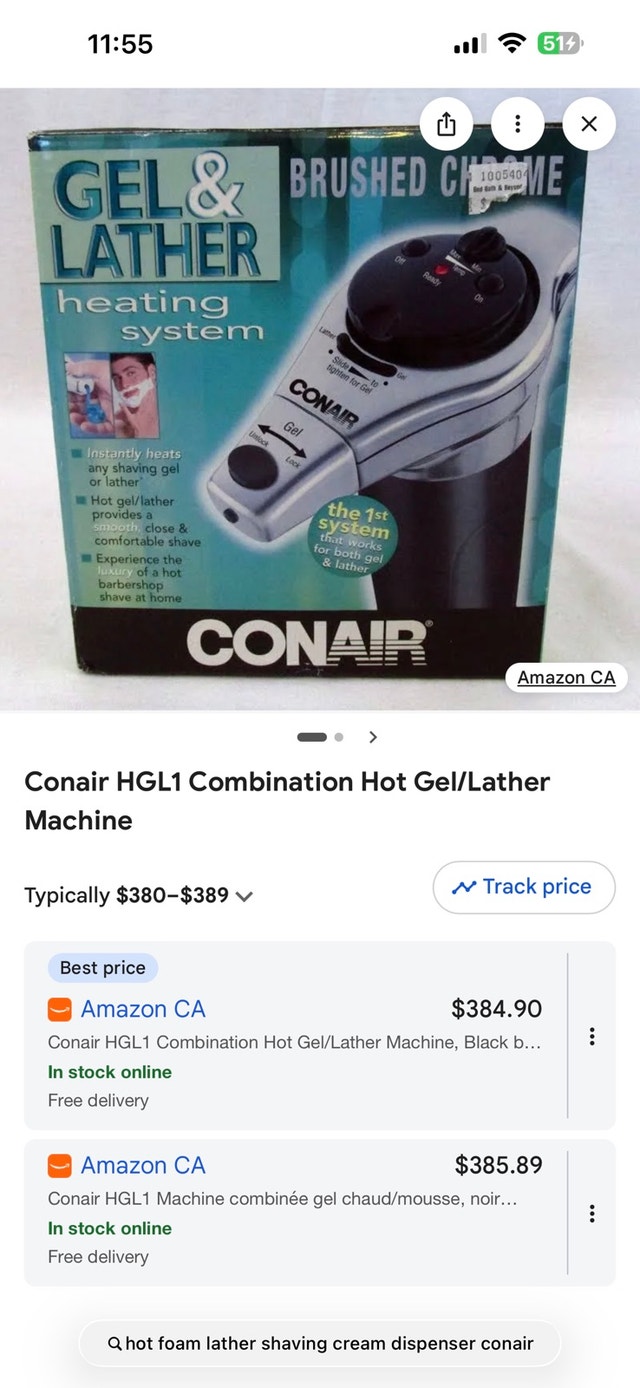 Conair Gel & Lather Heating System - photo 2