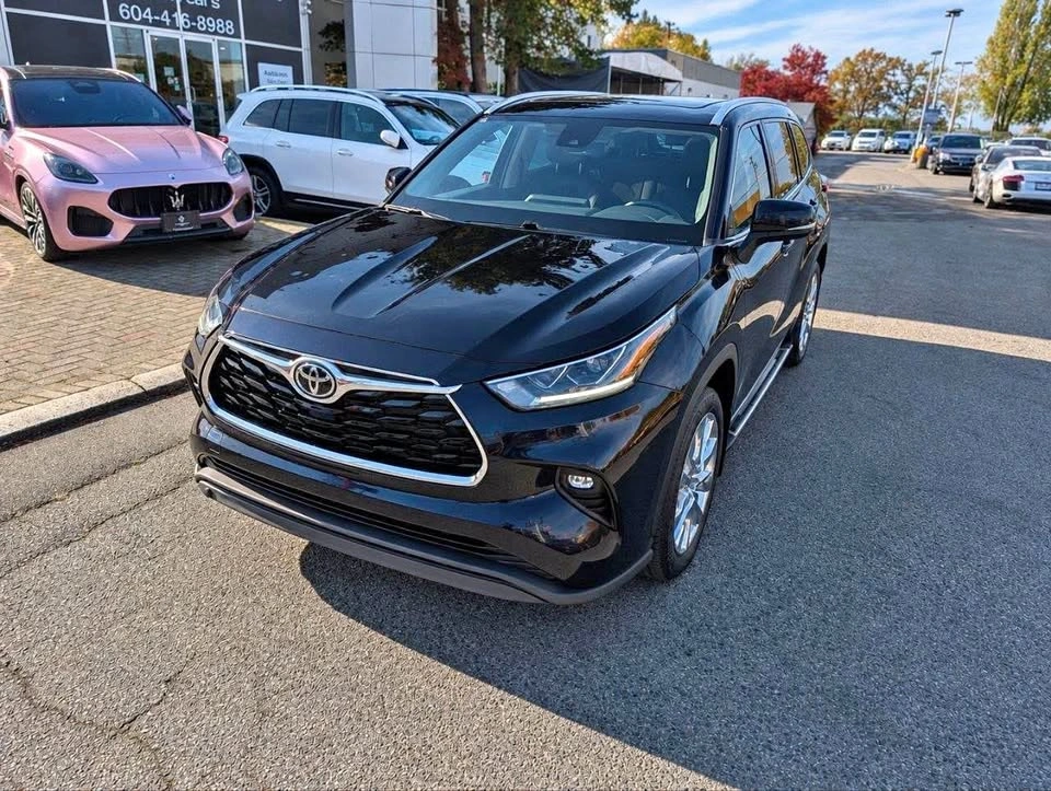2021 Toyota Highlander Limited AWD 57,069km