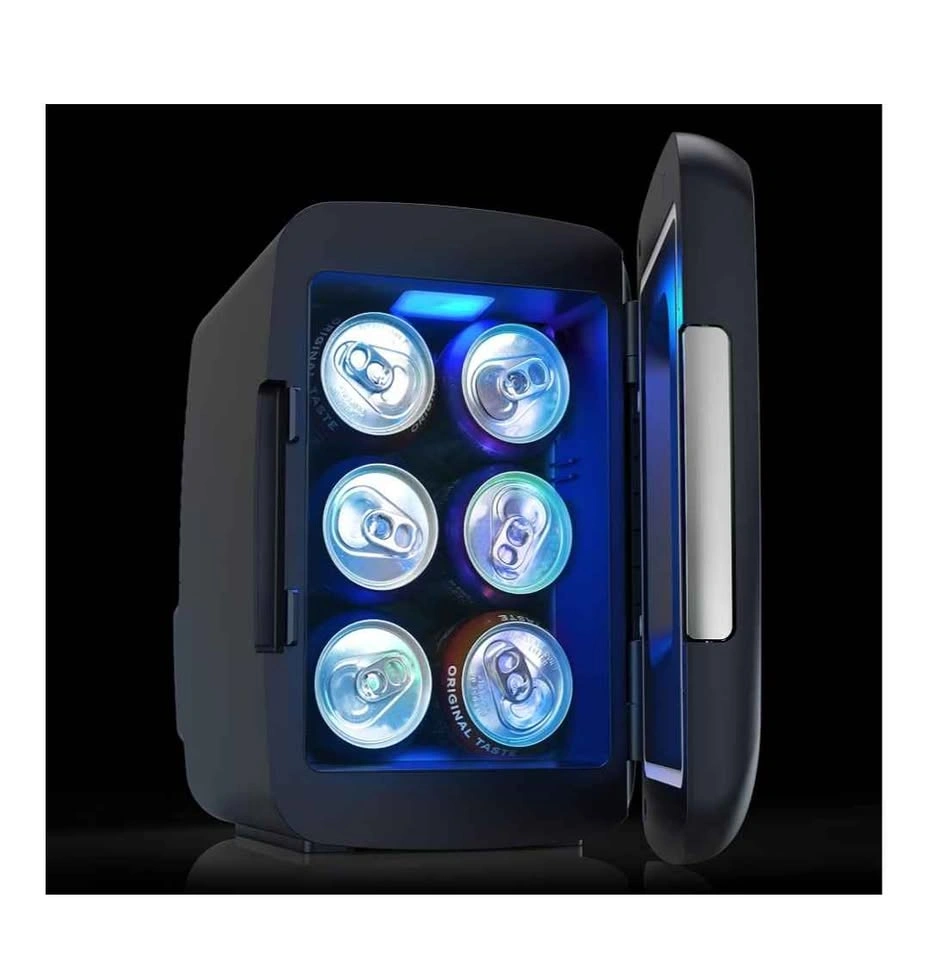 Frigidaire Portable Mini Gaming Fridge, 6-Can Capacity - photo 3