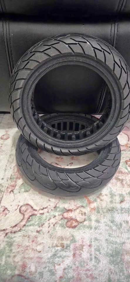 2 PCS 10x2.5 Solid Tire for Segway Ninebot MAX G30