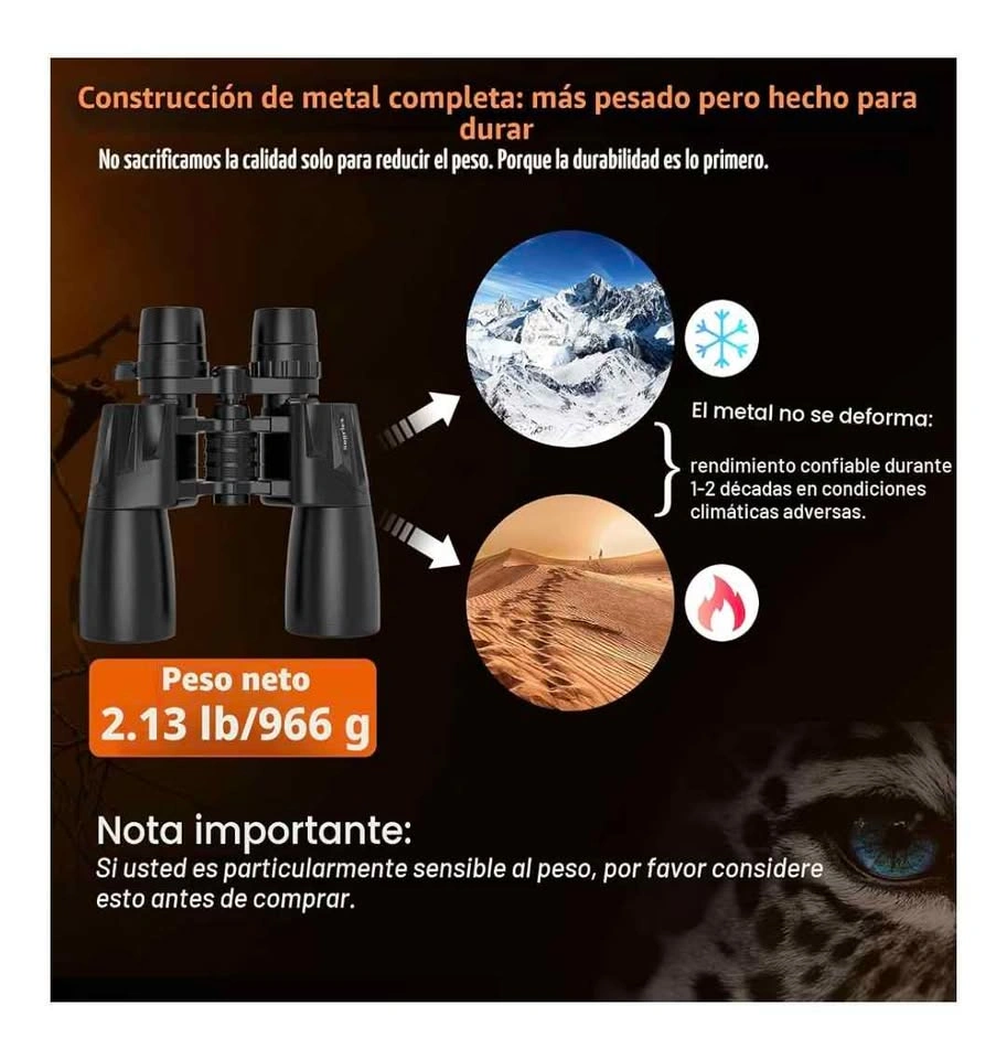 10-30x50 Zoom Binoculars for Adults High Powered - photo 3
