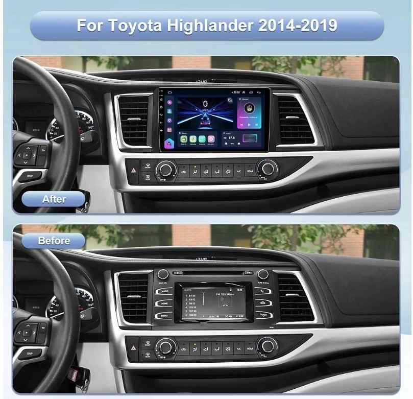 5G WiFi Car Stereo for Toyota Highlander - Wireless CarPlay - photo 3