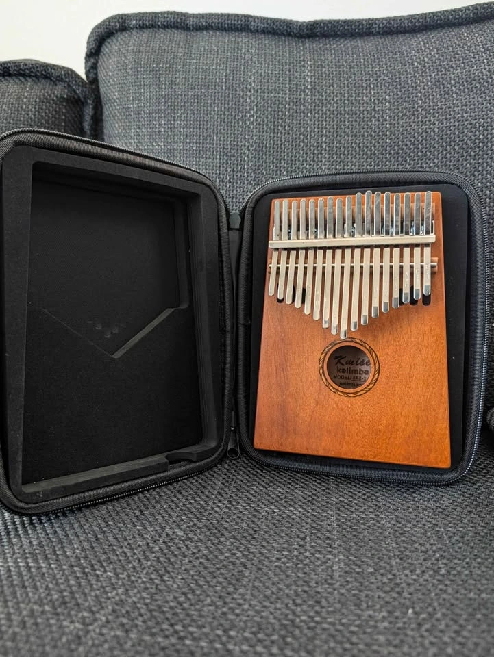 Kmise kalimba thumb piano 17 keys - photo 2