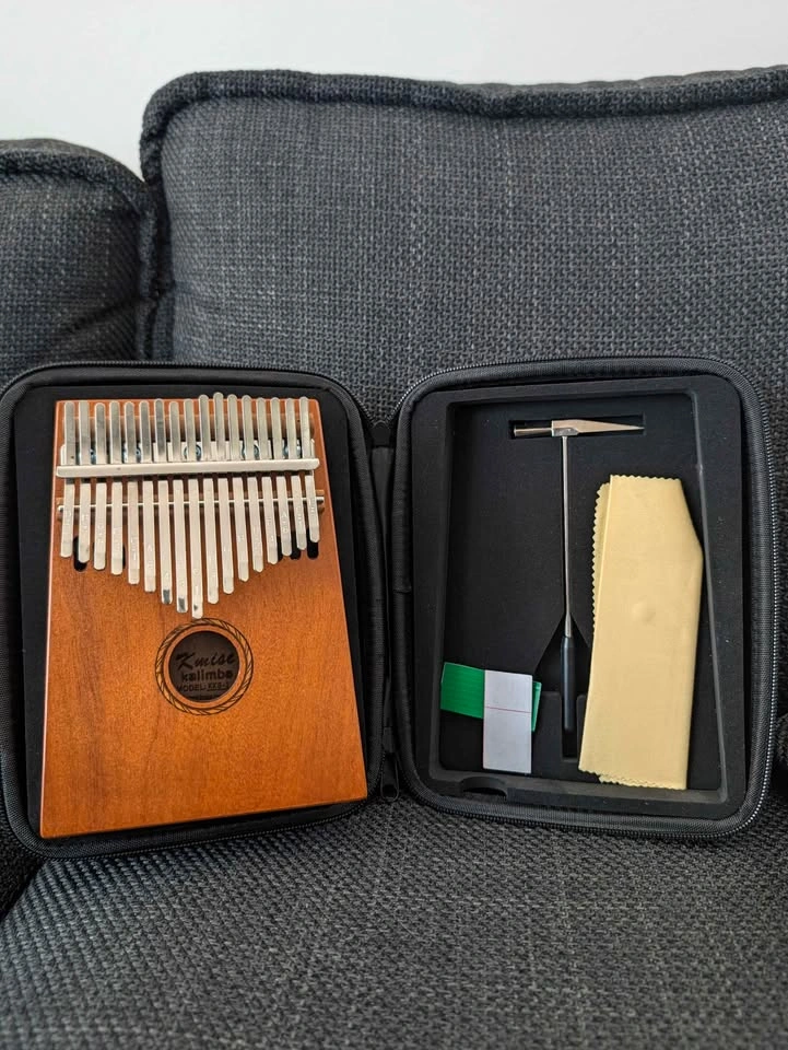 Kmise kalimba thumb piano 17 keys - photo 3