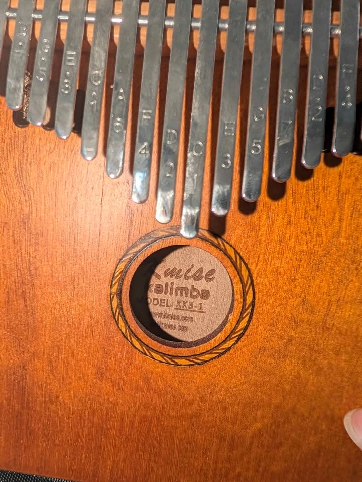 Kmise kalimba thumb piano 17 keys - photo 4
