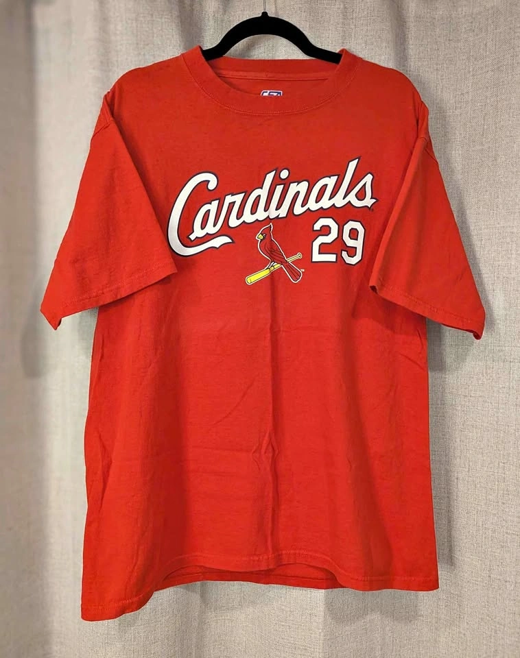 Large 2007 Cardinals 'Carpenter' Tee Official MLBPA Merch