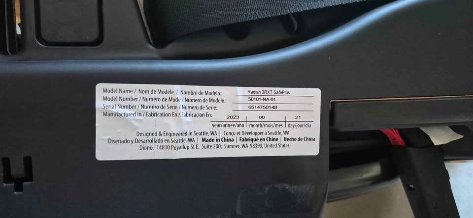 Diono Radian 3RXT SafePlus Car Seat - photo 2