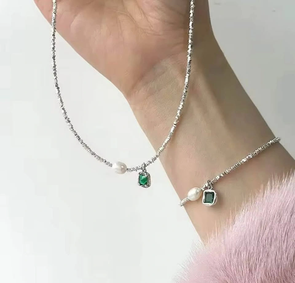 Whispers Of Grace Sterling Silver Necklace & Bracelet Set - photo 2