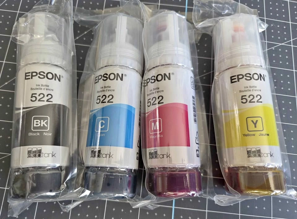 Epson 522 EcoTank Ink Bottles